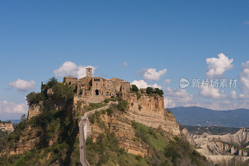 bagnoregio viterbo,意大利,